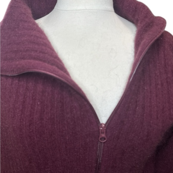 Women's Koru Burgundy Sweater - Picture 3 of 8